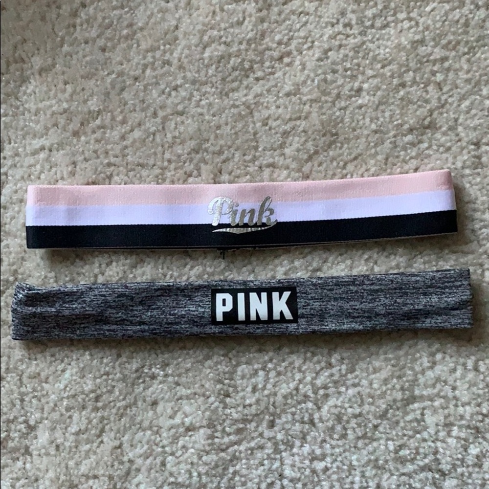 pink victoria’s secret headbands